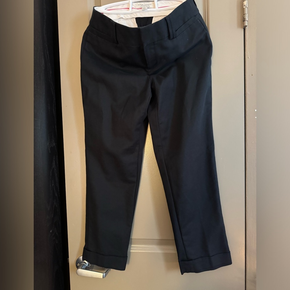 Banana Republic Black Trouser Pants